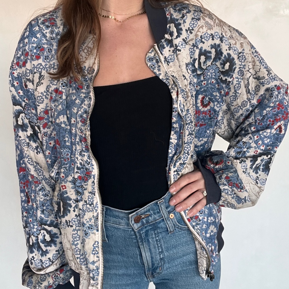 Free people bomber jacket